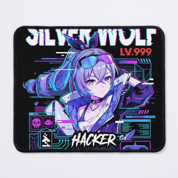 Item preview, HSR Silver Wolf: Neon Jacket Lv.999 Glow designed and sold by Senpaiwaves.