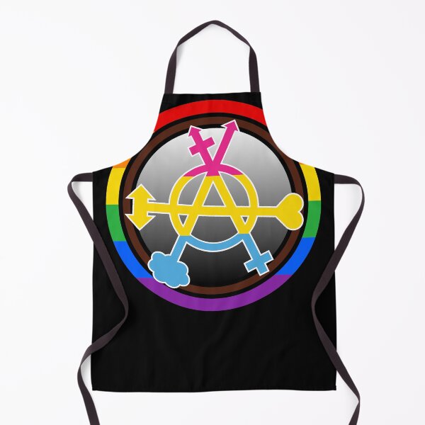 Item preview, Pansexual Gender Anarchy Symbol  designed and sold by dickensign.