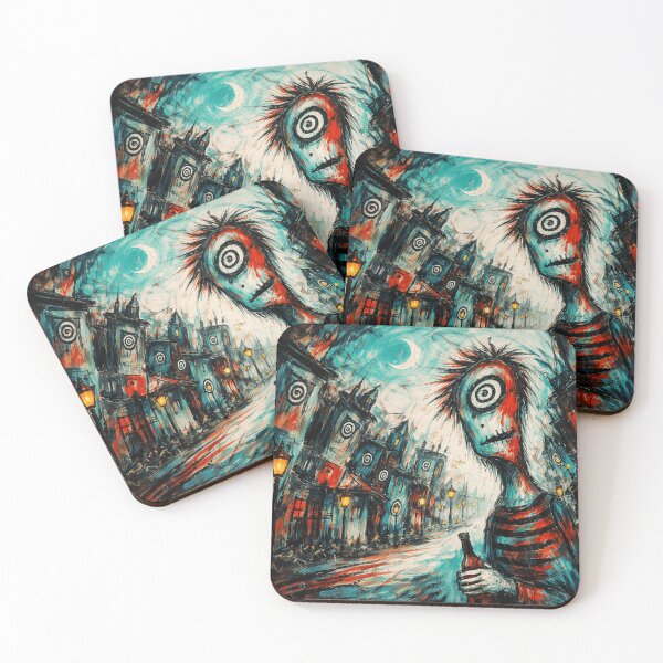 Item preview, Lonely Night Street Drawing designed and sold by brelanto.