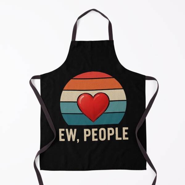 Item preview, Ew People Vintage Retro Funny Introvert Lover Anti Social Humor T-Shirt designed and sold by Negisandeep studio.