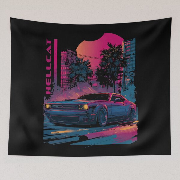Item preview, Dodge Challenger - Supercharged Beast designed and sold by RatherCreative.