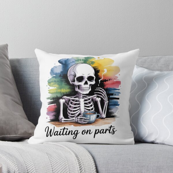 Item preview, Waiting On Parts — Skeleton Mechanic Coffee Shirt V19 designed and sold by DarylWelsh2024.