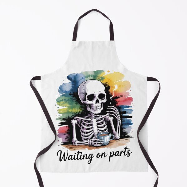 Item preview, Waiting On Parts — Skeleton Mechanic Coffee Shirt V19 designed and sold by DarylWelsh2024.