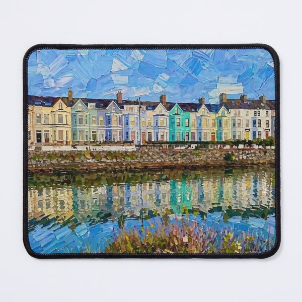 Item preview, Impasto style painting of Bangor, Co Down, Northern Ireland. designed and sold by davidelder.