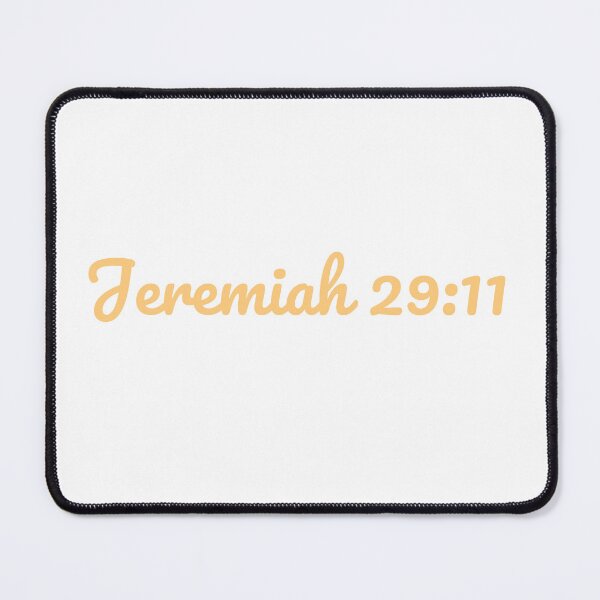 Item preview, Jeremiah 29:11 Bible Verse in Pastel Orange designed and sold by Ruby Power.