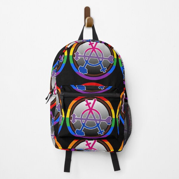 Item preview, Bisexual Gender Anarchy Symbol  designed and sold by dickensign.