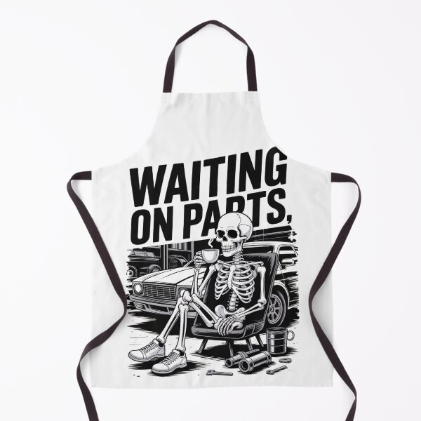 Item preview, Waiting On Parts — Skeleton Mechanic Coffee Shirt V20 designed and sold by DarylWelsh2024.