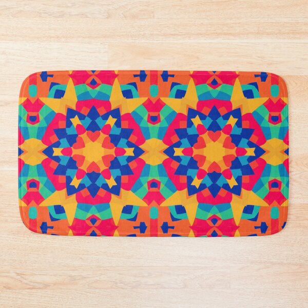 Item preview, Colorful Mandala Geometric Pattern – Vibrant Kaleidoscope Abstract Art Design designed and sold by Kruti Collection.