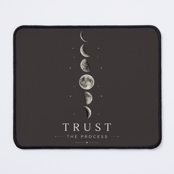 Item preview, Minimal Moon Phases Design | Trust The Process Quote T-Shirt | Aesthetic Motivational Gift designed and sold by karim2556.