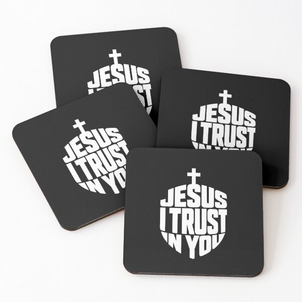 Item preview, Jesus I Trust In You Cross Shield Design designed and sold by AnnSign.