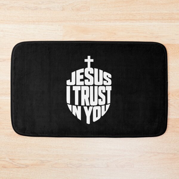 Item preview, Jesus I Trust In You Cross Shield Design designed and sold by AnnSign.