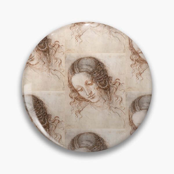 Item preview, Head of Leda by Leonardo da Vinci: High Renaissance Fine Art Poster designed and sold by artofuniverse.