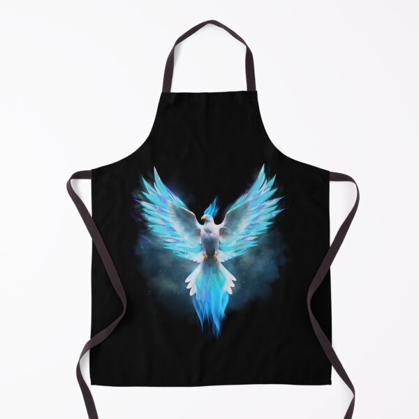 Item preview, Blue Flying Eagle Glowing Wings Abstract Design designed and sold by StyleBloomes.