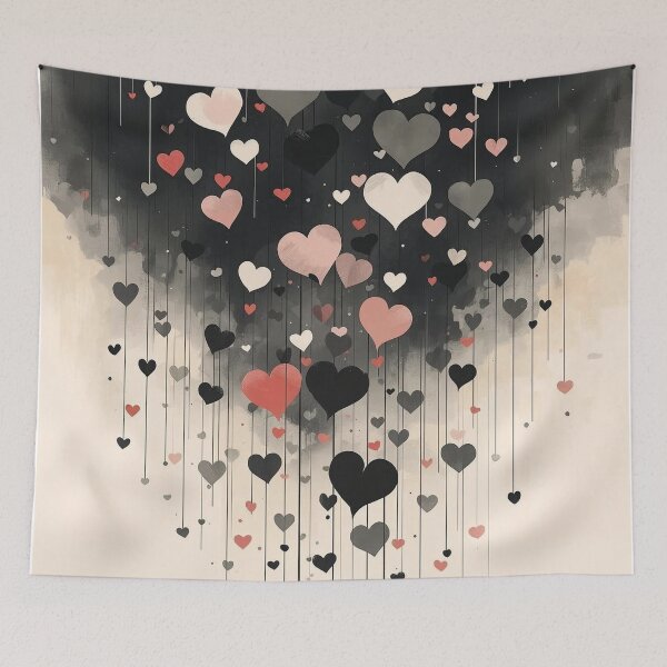 Item preview, Shower of hearts designed and sold by uunaa.