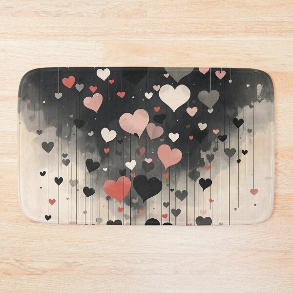 Item preview, Shower of hearts designed and sold by uunaa.