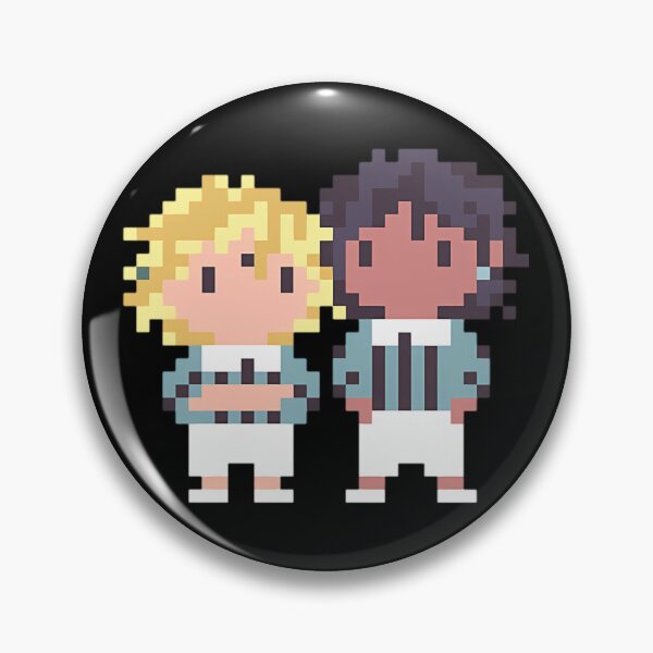 Item preview, Two Little Pixel Friends Side By Side designed and sold by YuranoLabArtS.