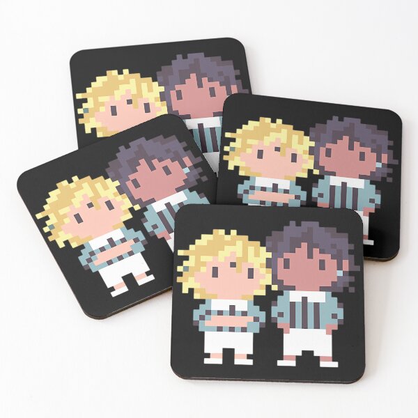 Item preview, Two Little Pixel Friends Side By Side designed and sold by YuranoLabArtS.