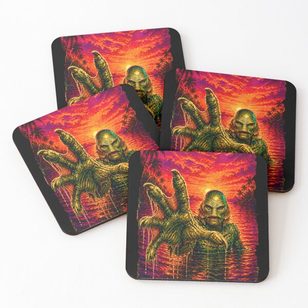 Item preview, The Creature Attacks in Paradise designed and sold by judgehydrogen.