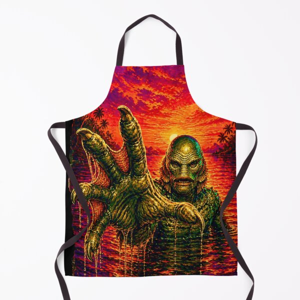 Item preview, The Creature Attacks in Paradise designed and sold by judgehydrogen.