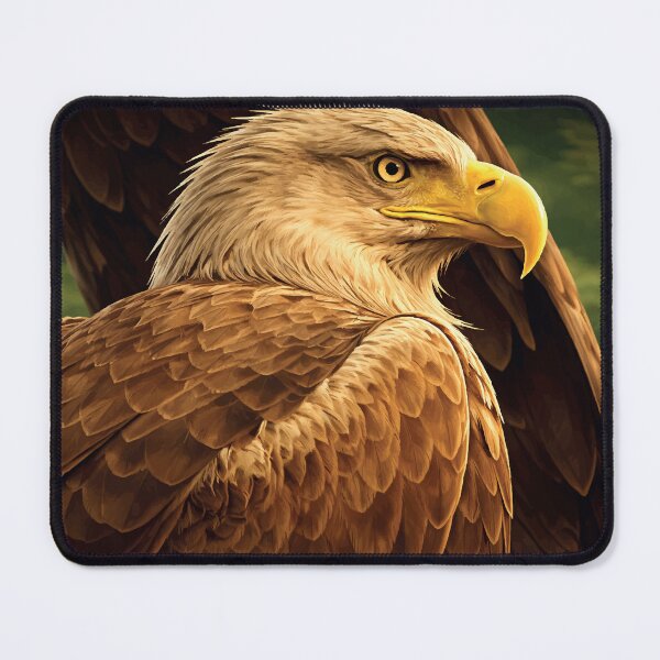 Item preview, Close‑Up Portrait of a Bald Eagle designed and sold by darekkocurek.