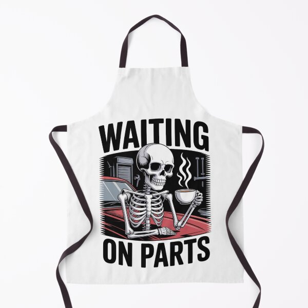 Item preview, Waiting On Parts — Skeleton Mechanic Coffee Shirt V22 designed and sold by DarylWelsh2024.