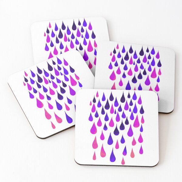 Item preview, Rainbow rain drops designed and sold by uunaa.