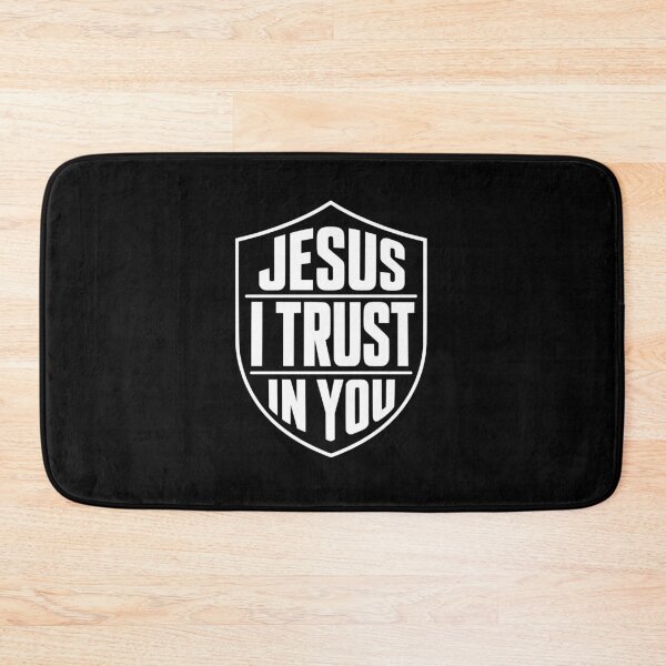 Item preview, Jesus I Trust In You Shield Minimal Design designed and sold by AnnSign.