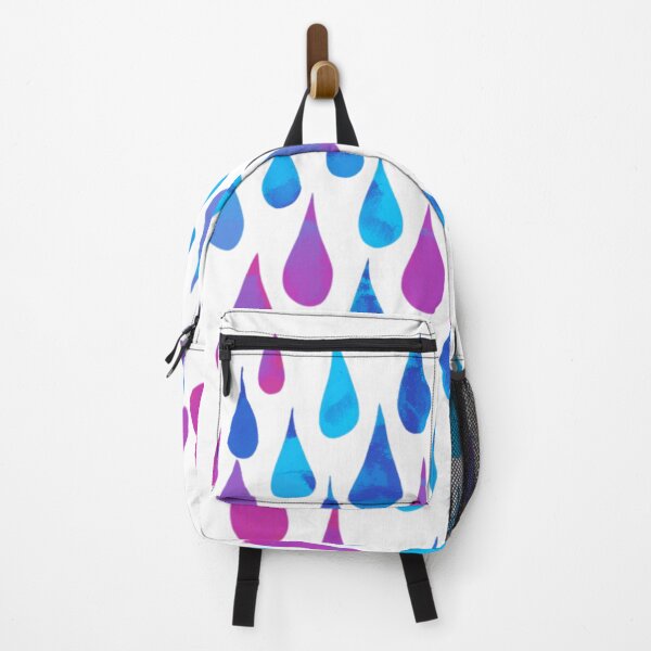 Item preview, Pink and blue rain drops designed and sold by uunaa.