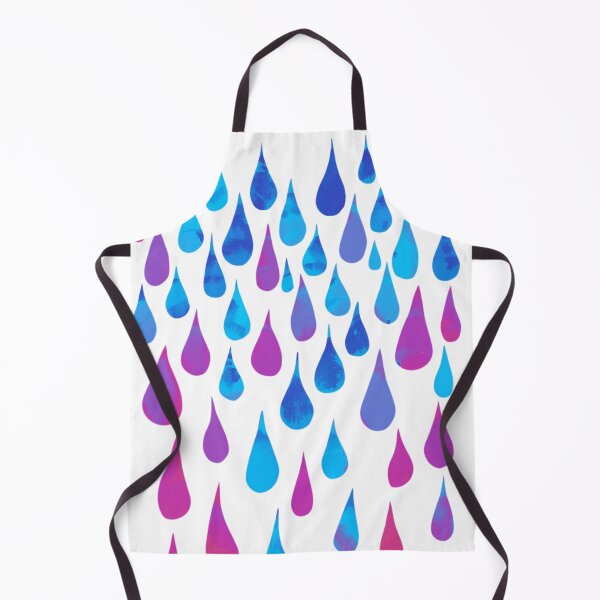 Item preview, Pink and blue rain drops designed and sold by uunaa.