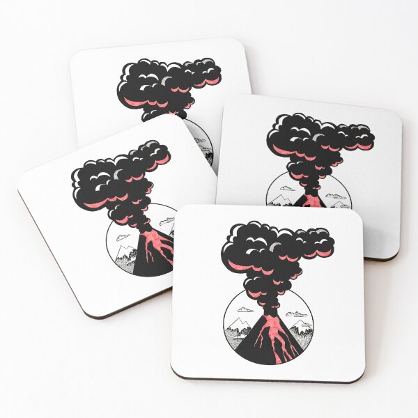 Item preview, Volcanic eruption designed and sold by Ink & Silence by Loraaart.