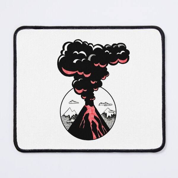 Item preview, Volcanic eruption designed and sold by Ink & Silence by Loraaart.