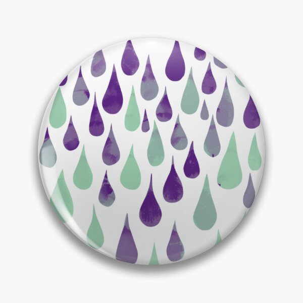 Item preview, Blue rain drops designed and sold by uunaa.