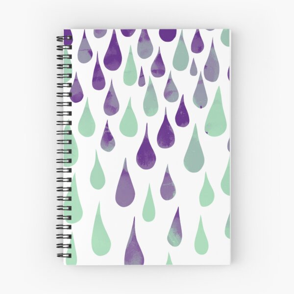 Item preview, Blue rain drops designed and sold by uunaa.