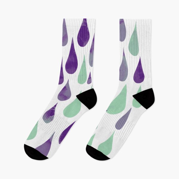 Item preview, Blue rain drops designed and sold by uunaa.