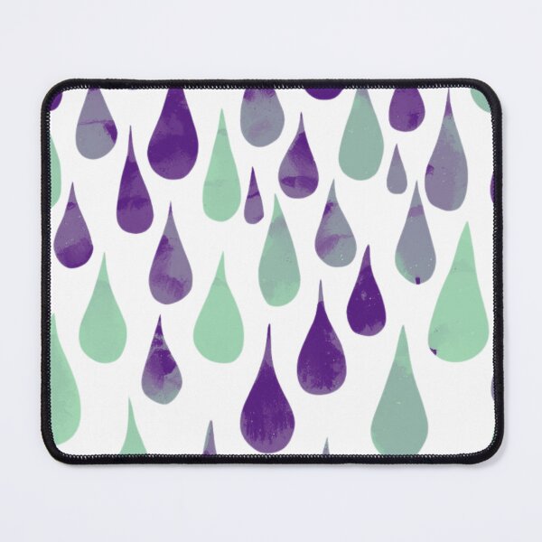 Item preview, Blue rain drops designed and sold by uunaa.