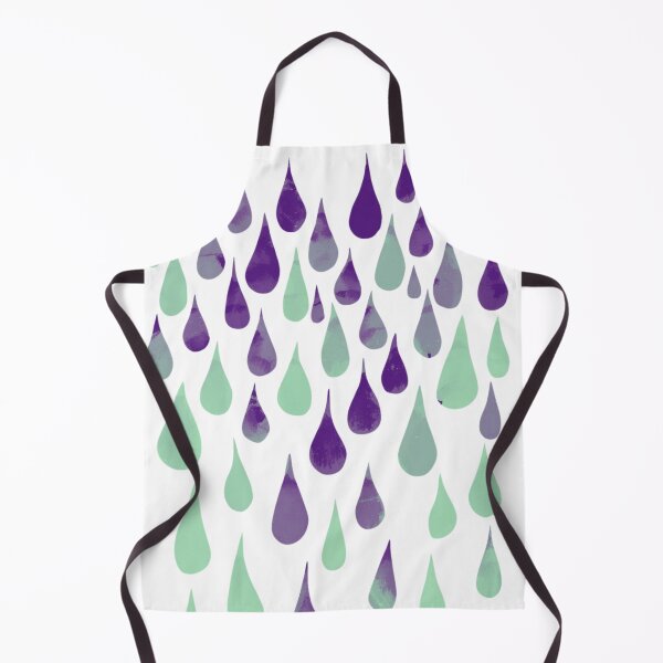 Item preview, Blue rain drops designed and sold by uunaa.