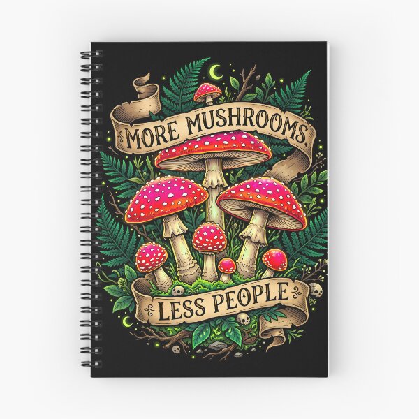 Item preview, Sarcastic Goblincore Mushroom | More Mushrooms Less People Foraging designed and sold by PiotrT.