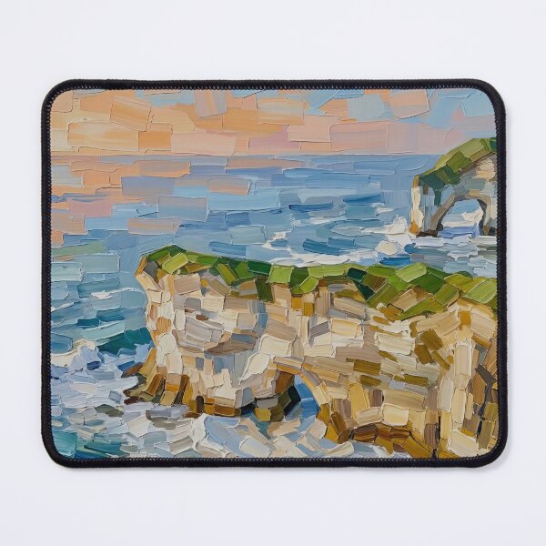 Item preview, Impasto style painting of Magheracross Arches, Antrim Coast. Northern Ireland. designed and sold by davidelder.