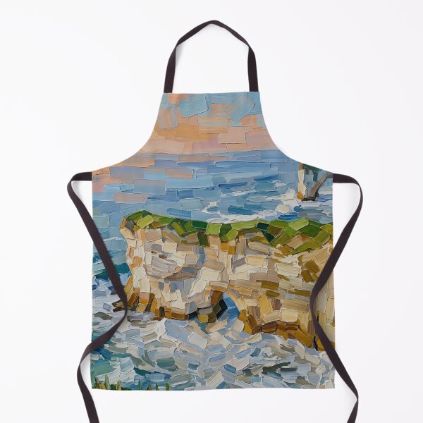 Item preview, Impasto style painting of Magheracross Arches, Antrim Coast. Northern Ireland. designed and sold by davidelder.