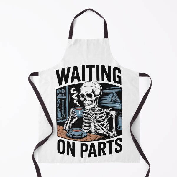 Item preview, Waiting On Parts — Skeleton Mechanic Coffee Shirt V24 designed and sold by DarylWelsh2024.