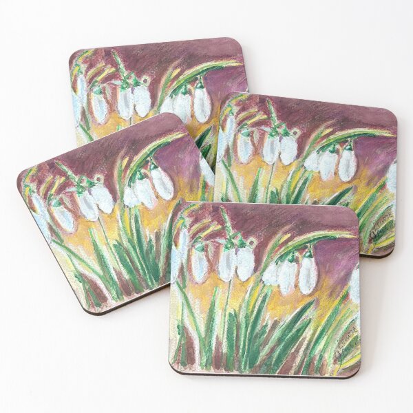 Item preview, Snowdrops at Sunrise designed and sold by lenorelove.