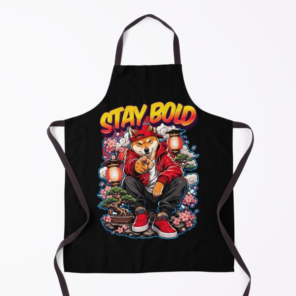Item preview, Shiba inu hip hop street style stay bold illustration designed and sold by Tong4130.