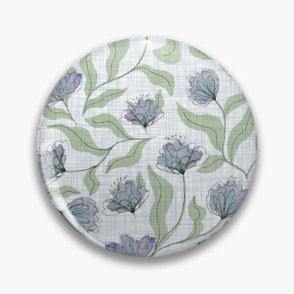 Item preview, Flores de lino designed and sold by Pattern & Petal.