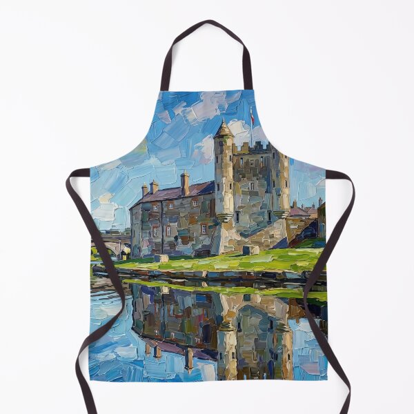 Item preview, Impasto style painting of Enniskillen Castle, Co Fermanagh, Northern Ireland. designed and sold by davidelder.