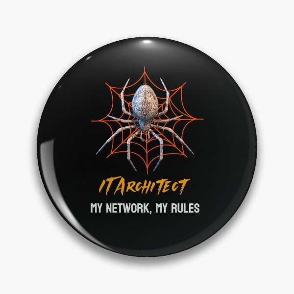 Item preview, Funny IT Architect Network Admin Humor Spider designed and sold by Vac1.