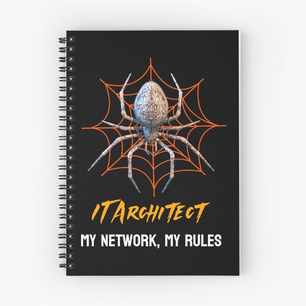 Item preview, Funny IT Architect Network Admin Humor Spider designed and sold by Vac1.