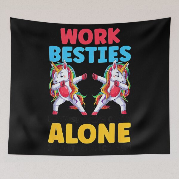 Item preview, Work Besties Coworker Co-Worker Colleague Co-Workers designed and sold by MaryLReyes04.