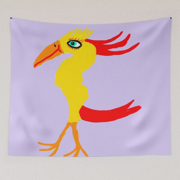 Item preview, Lumilla The Strutting Chicken designed and sold by pinkyjainpan.