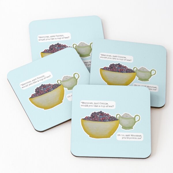 Item preview, Merricat, said Connie, would you like a cup of tea? designed and sold by Blackberries & Moss.