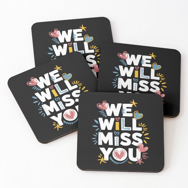 Item preview, We Will Miss You, Office Coworker Leaving and Resigning designed and sold by MaryLReyes04.